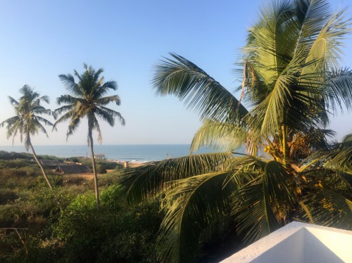 Goa ,walk to do Morning Yoga