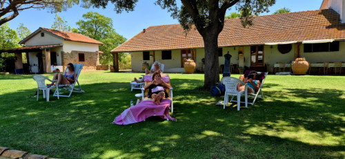 Relacation in the garden