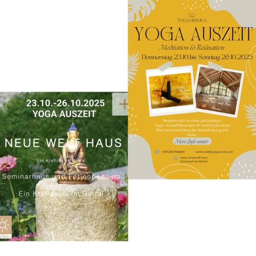 Yoga -Auszeit