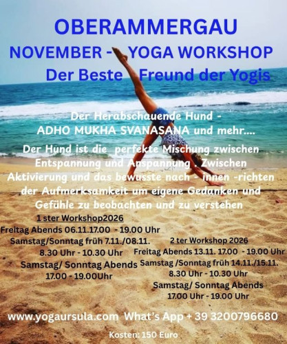 Oberammergau Workshop November 2026